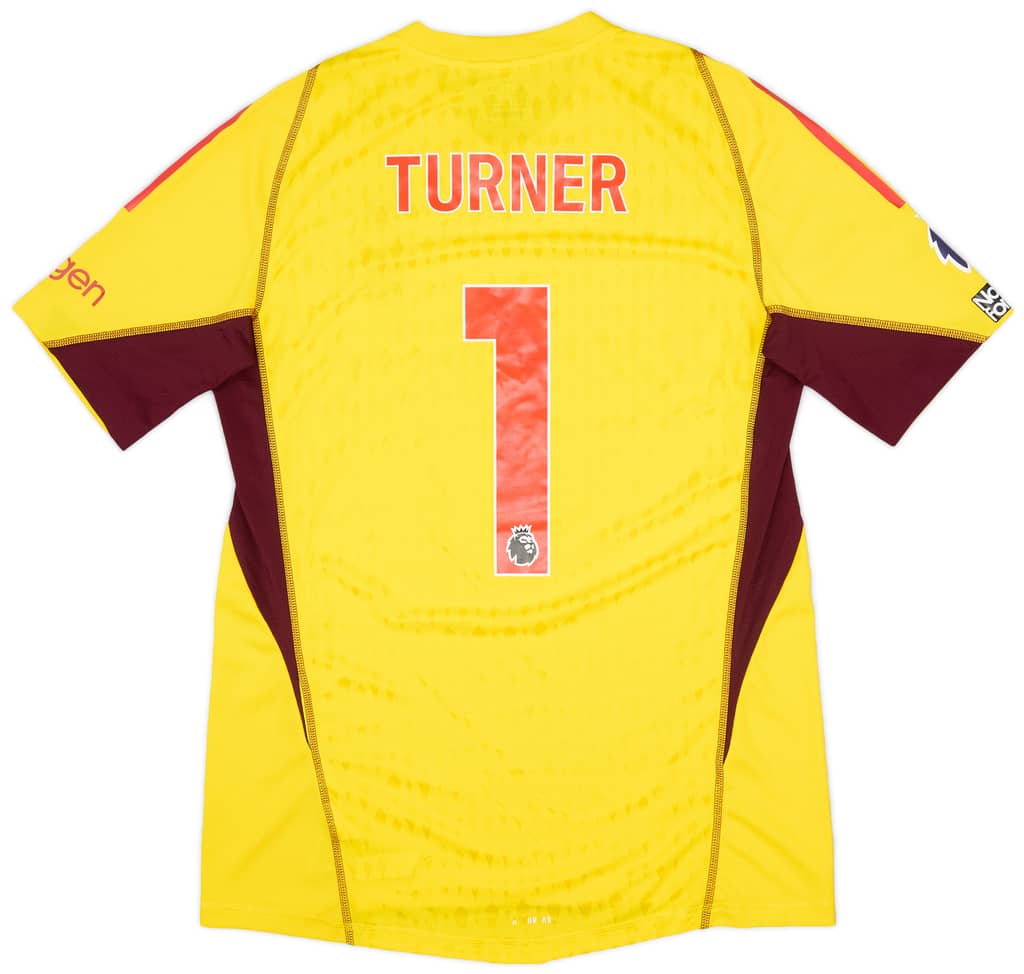 2023-24 Nottingham Forest Match Issue GK Shirt Turner #1