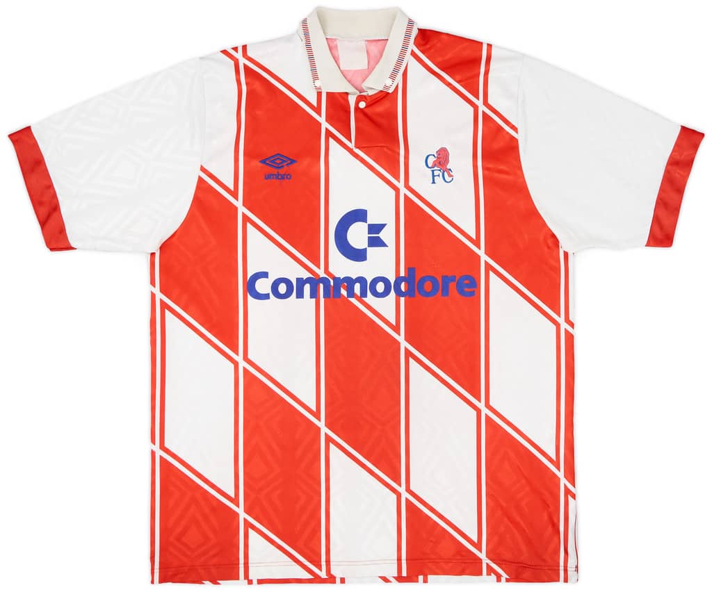 1990-92 Chelsea Away Shirt - 7/10 - (XL)