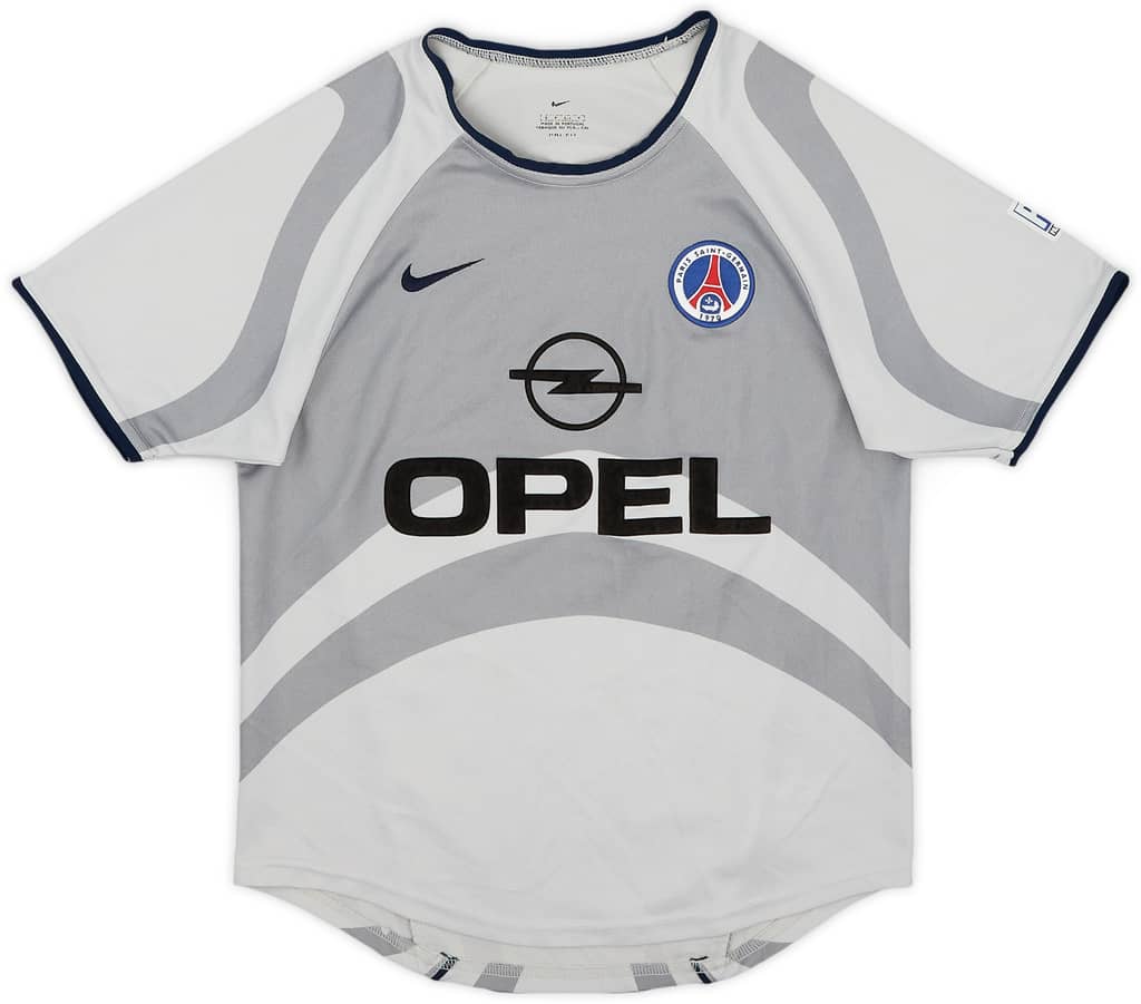 2001-02 Paris Saint-Germain Away Shirt - 8/10 - (S.Boys)