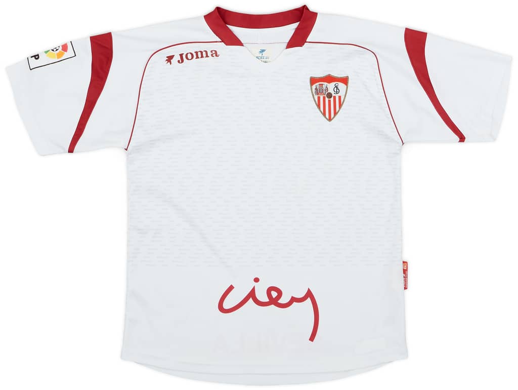 2005-06 Sevilla Home Shirt - 7/10 - (Y)