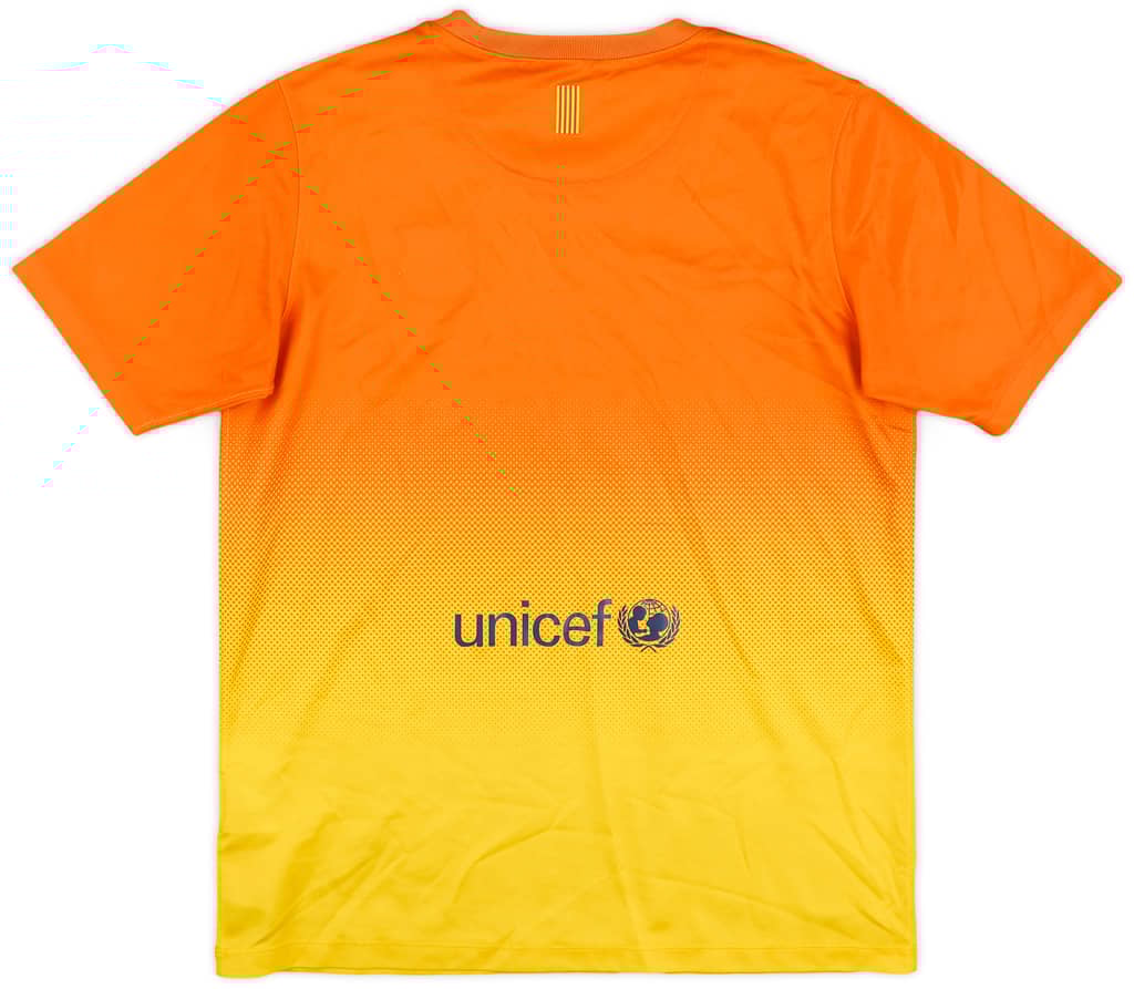 2012-13 Barcelona Basic Away Shirt - 8/10 - (XL.Boys)