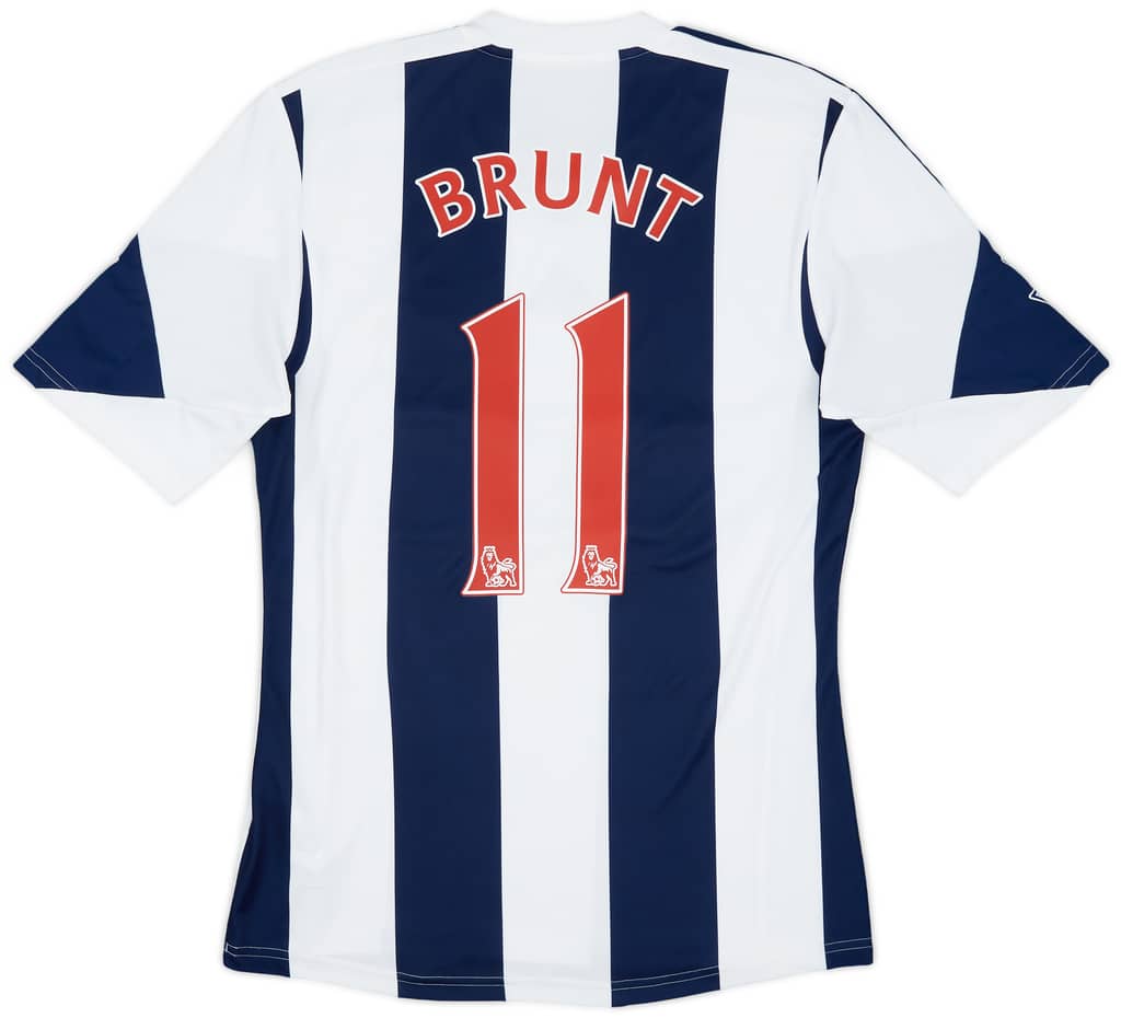 2013-14 West Brom Home Shirt Brunt #11 - 7/10 - (S)