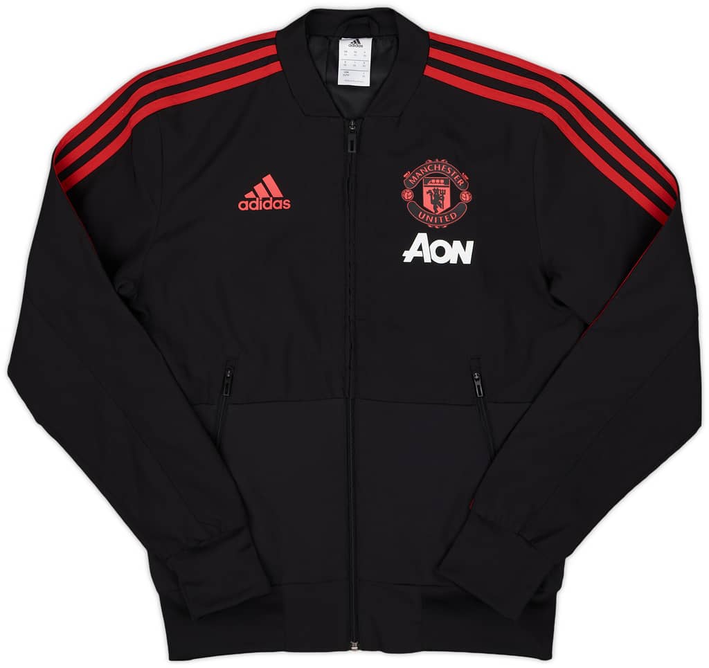 2018-19 Manchester United adidas Track Jacket - 8/10 - (XS)