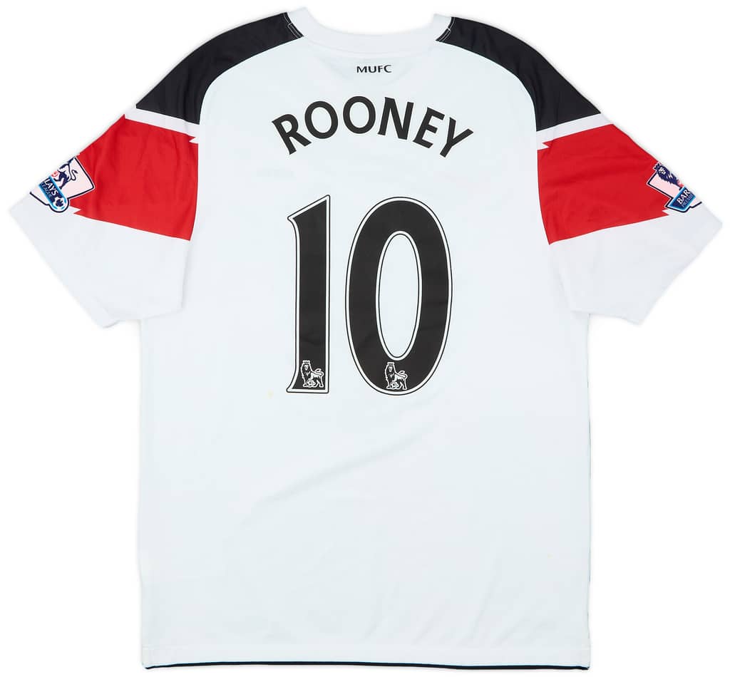 2010-12 Manchester United Away Shirt Rooney #10 - 5/10 - (M)