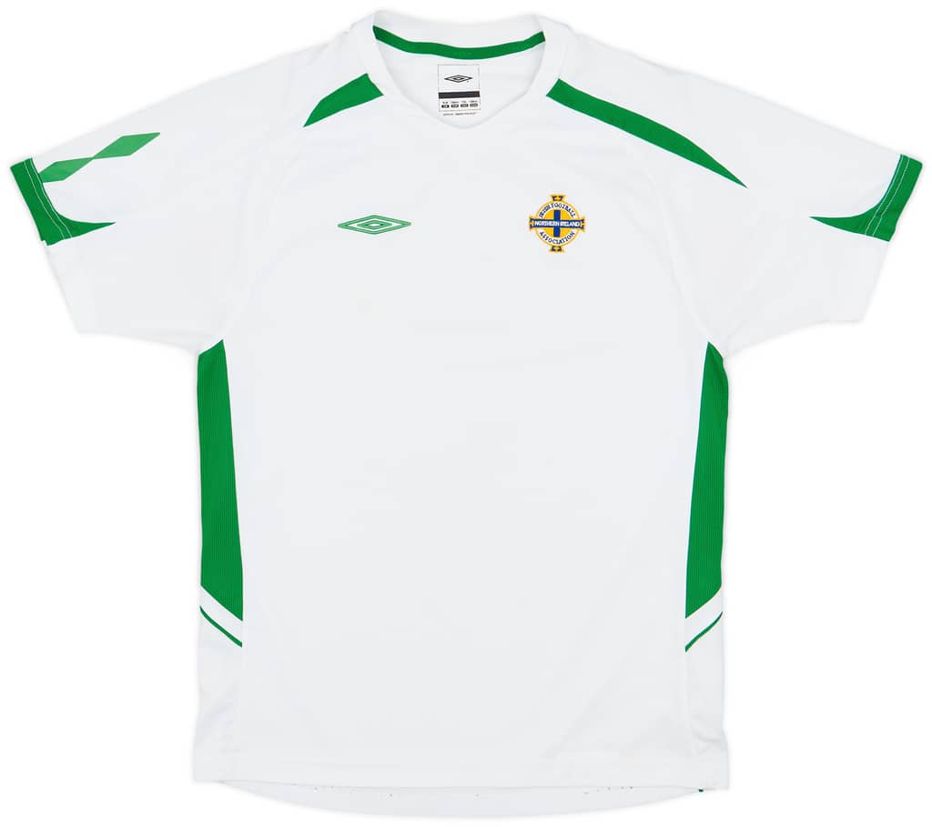 2004 Northern Ireland Umbro Training Shirt - 6/10 - (XL.Boys)