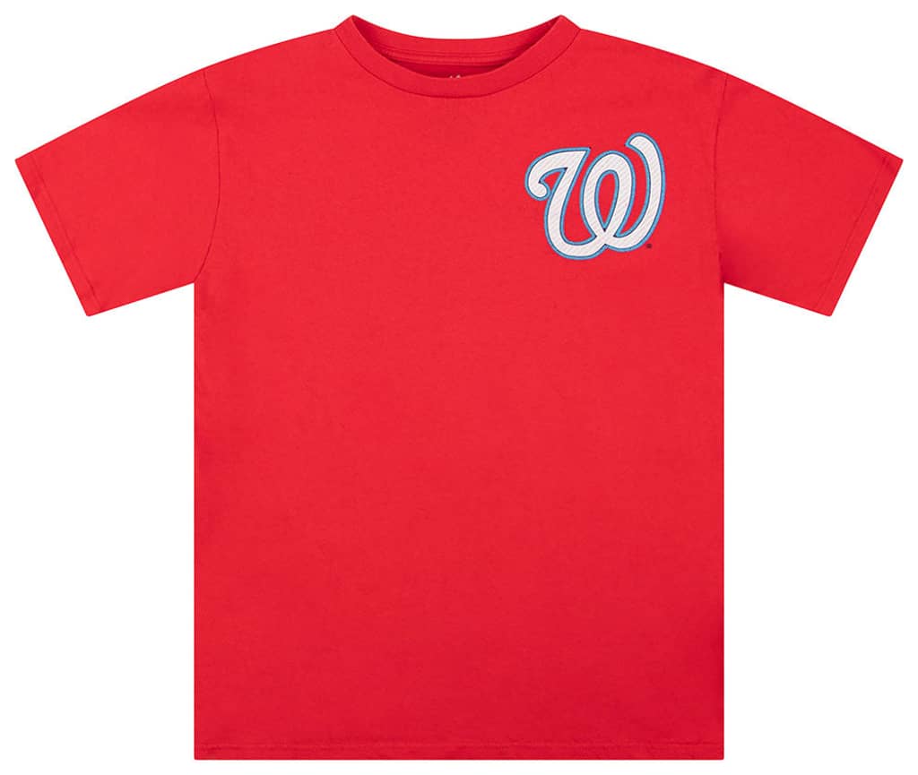 2012 Washington Nationals Harper #34 Majestic Tee Y