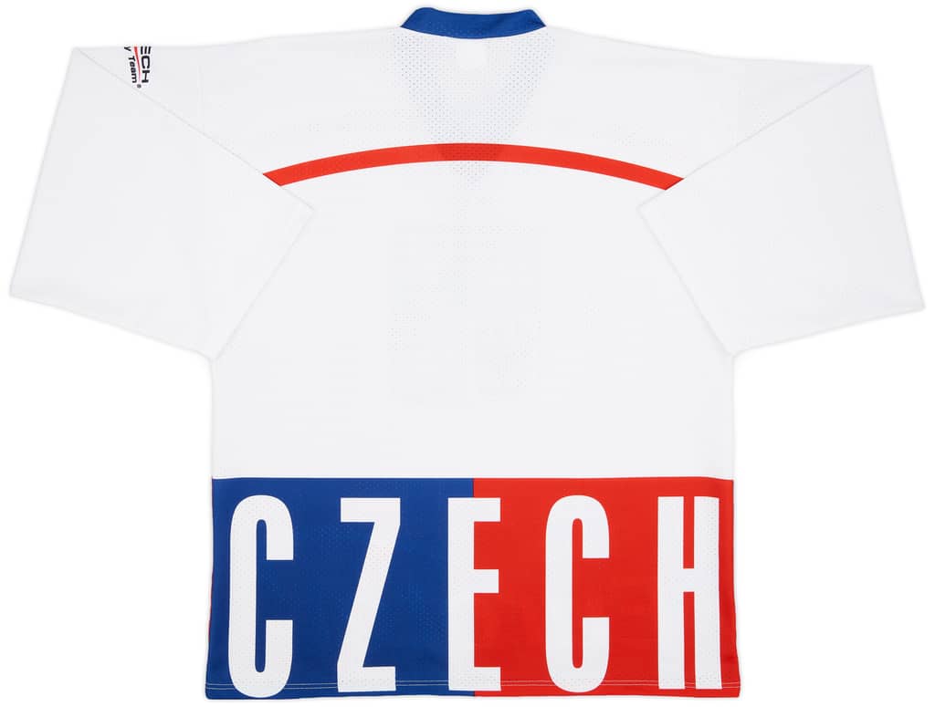 1998-00 Czech National Hockey Team Alea Home Jersey - 9/10 - (M)