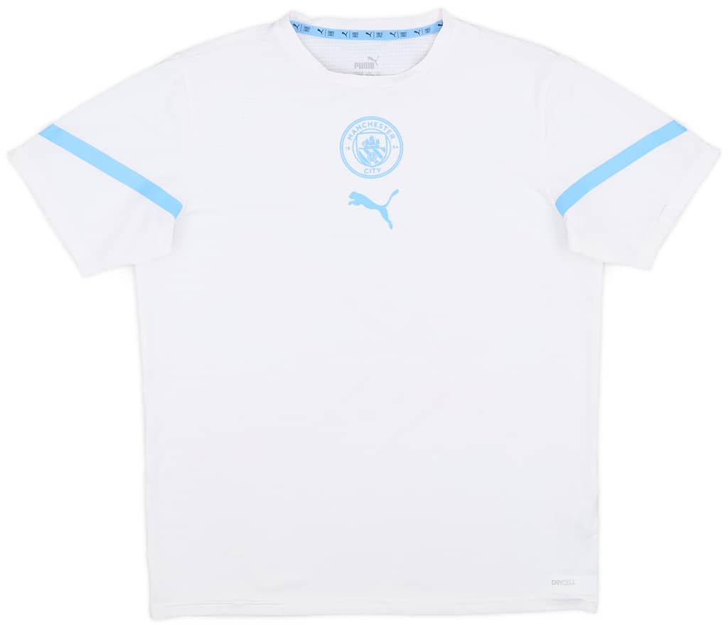 2020-21 Manchester City Puma Training Shirt - 9/10 - (XL.Boys)