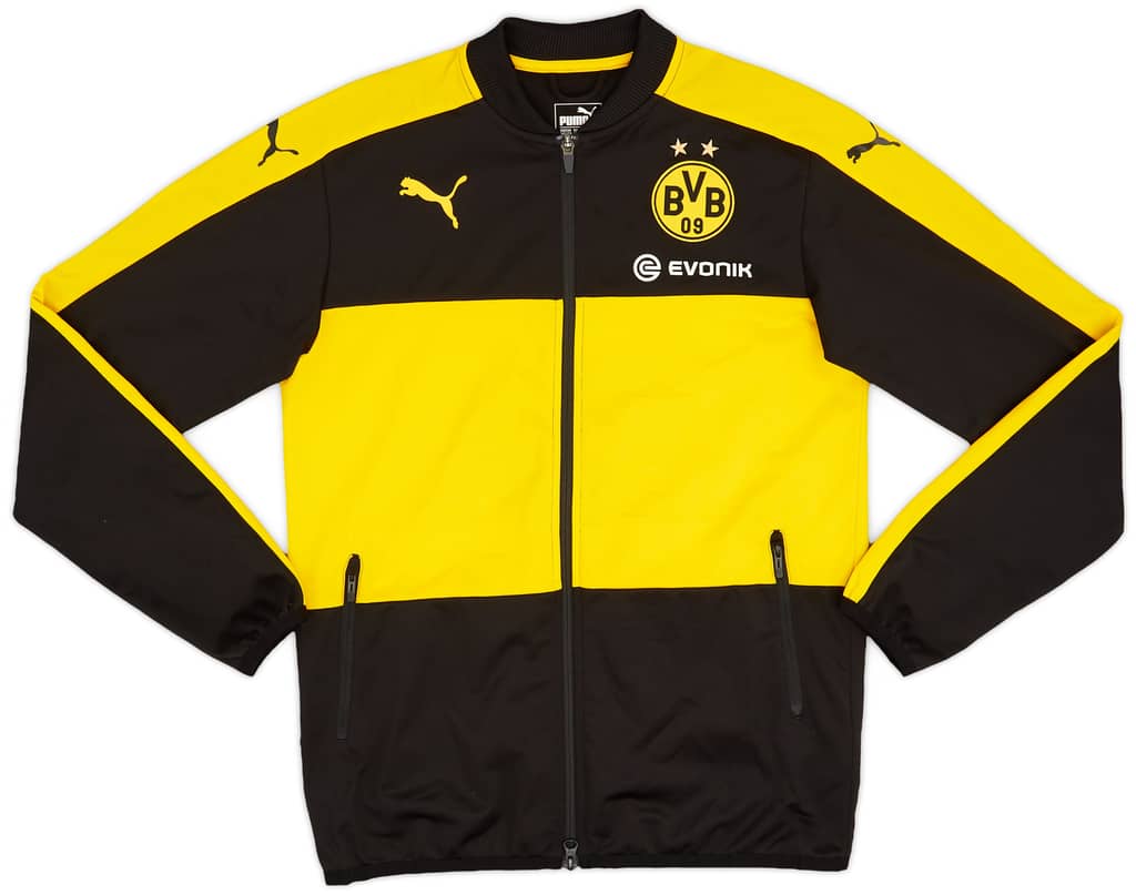 2016-17 Borussia Dortmund Puma Track Jacket - 9/10 - (XL.Boys)