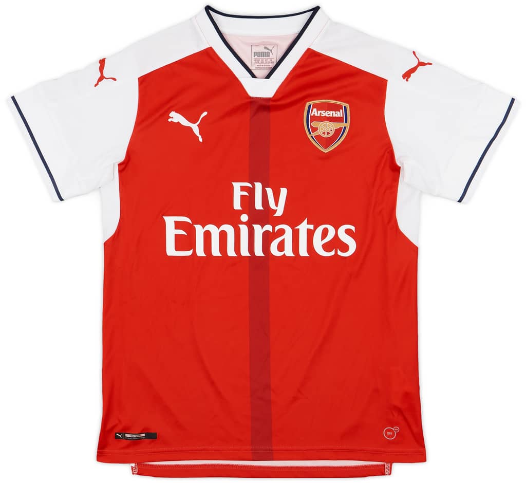 2016-17 Arsenal Home Shirt - 10/10 - (XL.Boys)