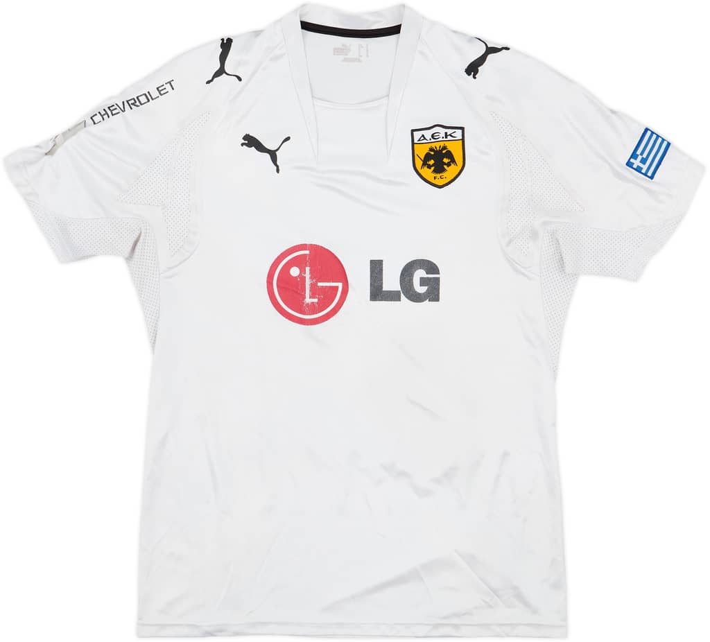 2007-08 AEK Athens Third Shirt - 6/10 - (M)