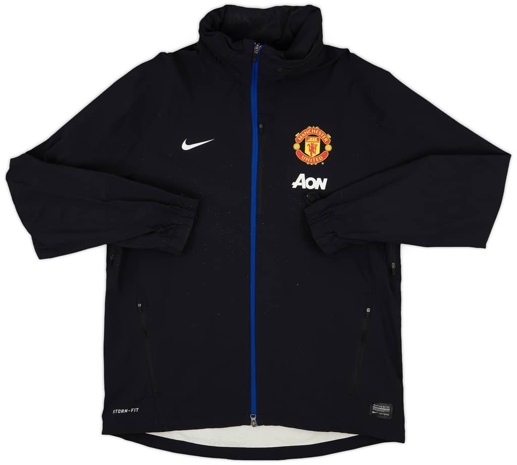 2013-14 Manchester United Nike Track Jacket - 8/10 - (L)