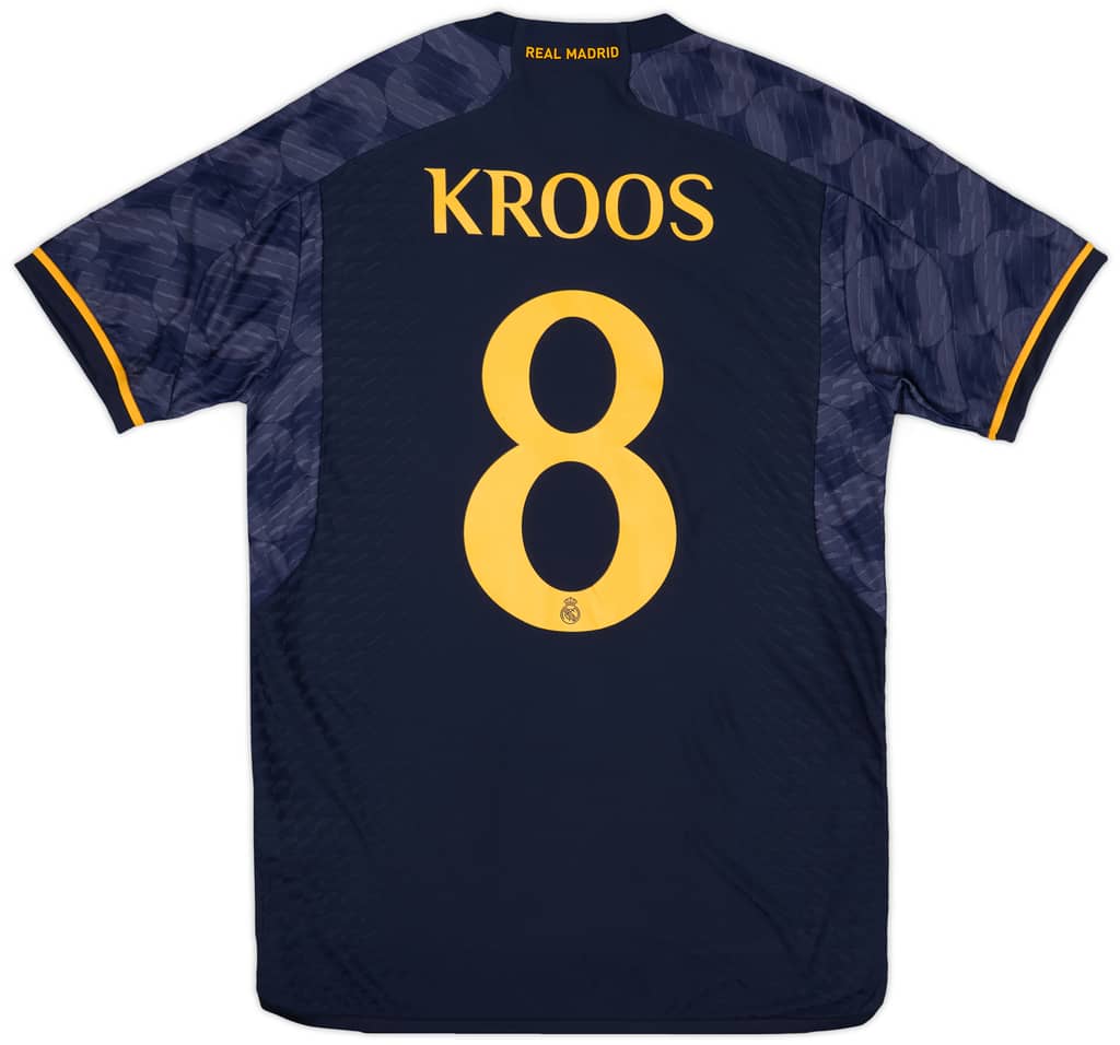 2023-24 Real Madrid Authentic Away Shirt Kroos #8 (M)