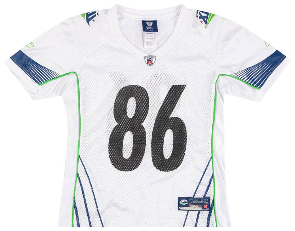 2009 Super Bowl XLIII Ward #86 Reebok Jersey Womens (S)