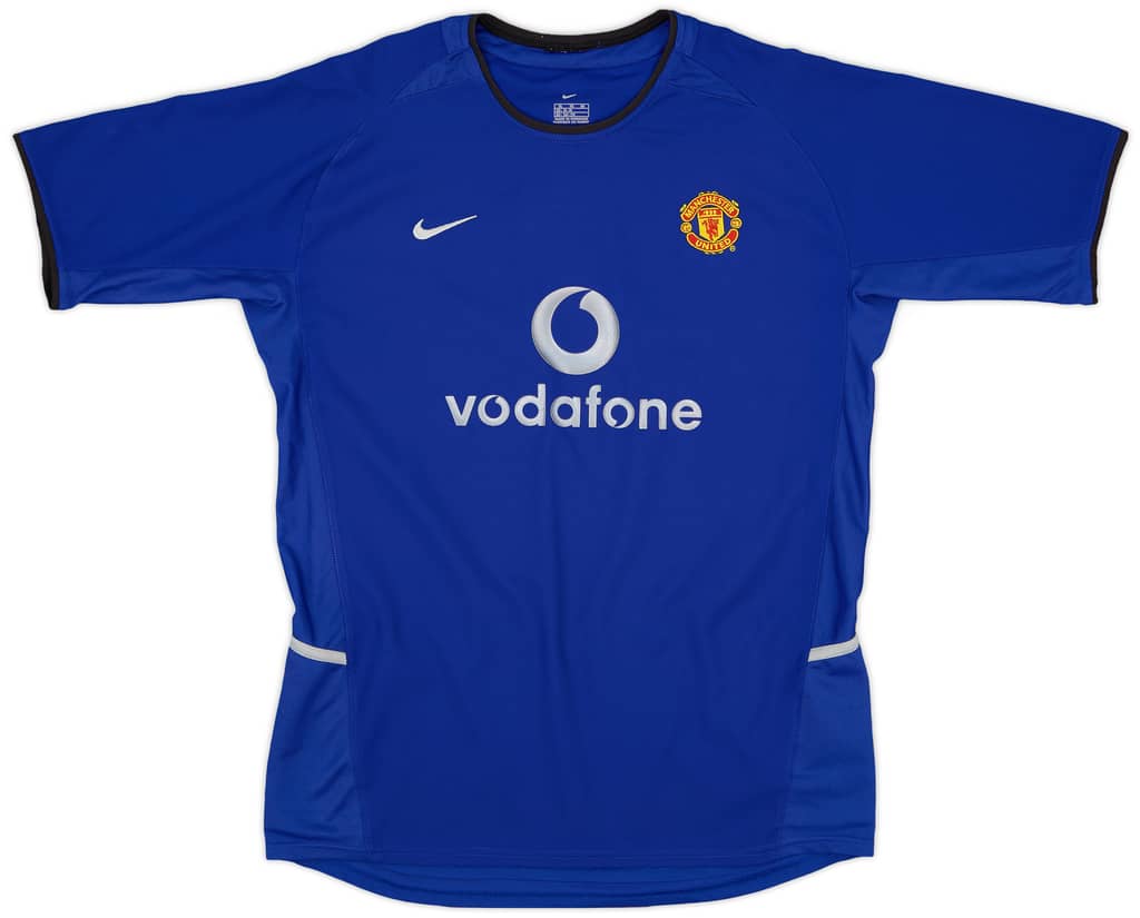 2002-03 Manchester United Third Shirt - 8/10 - (XL.Boys)
