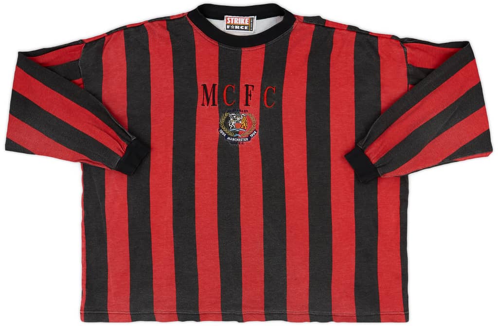 1994-95 Manchester City Strikeforce Centenary L/S Cotton Tee - 7/10 - (XL)
