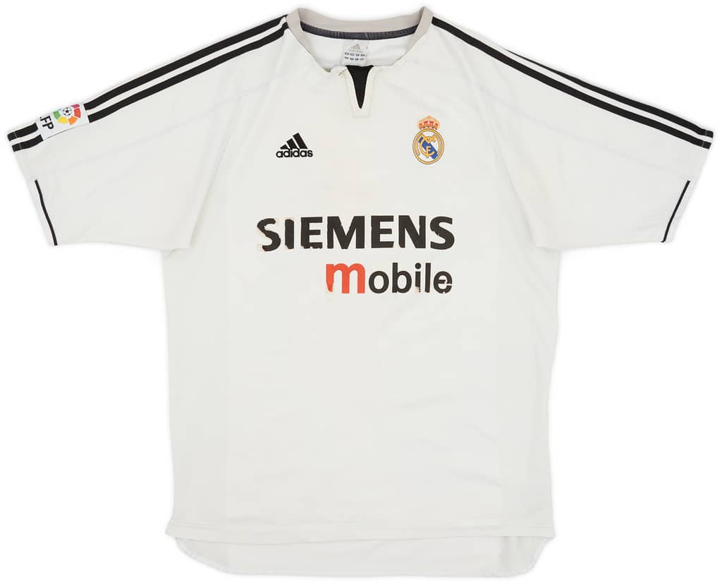 2003-04 Real Madrid Home Shirt - 5/10 - (L)