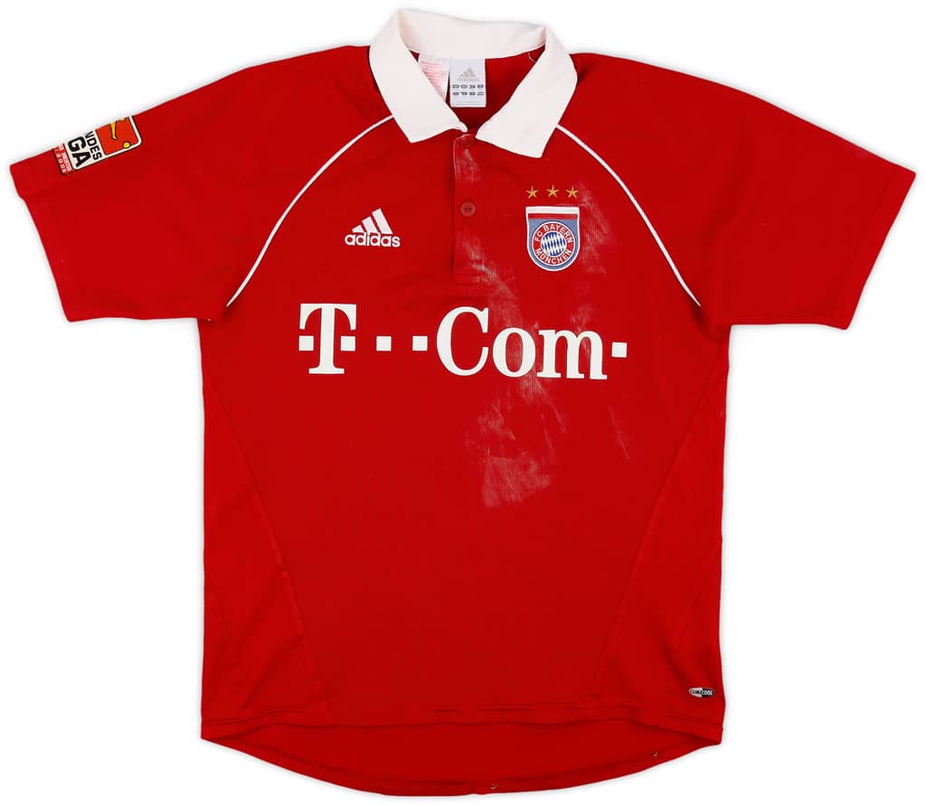 2005-06 Bayern Munich Home Shirt Schweinsteiger #31 - 3/10 - (XL.Boys)