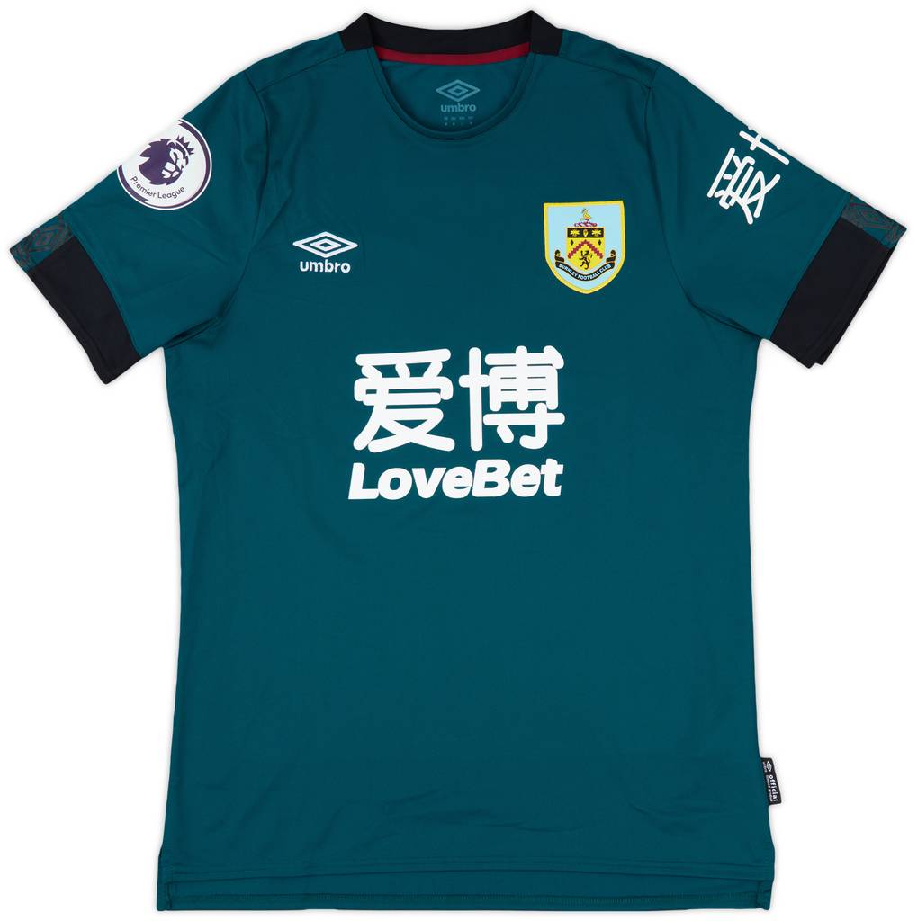 2019-20 Burnley Third Shirt Gibson #14 - 10/10 - (M)