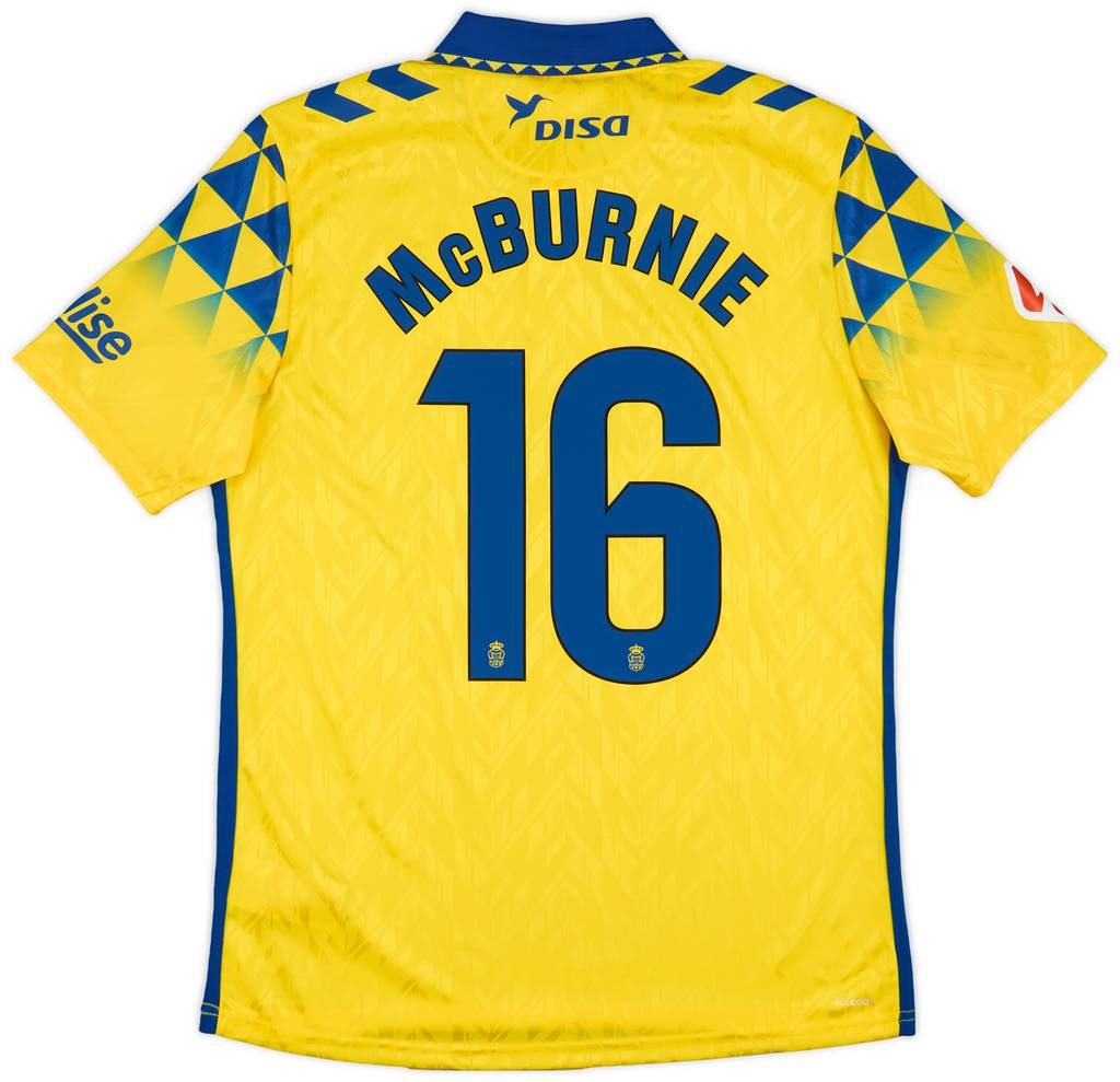 2024-25 Las Palmas Home Shirt McBurnie #16