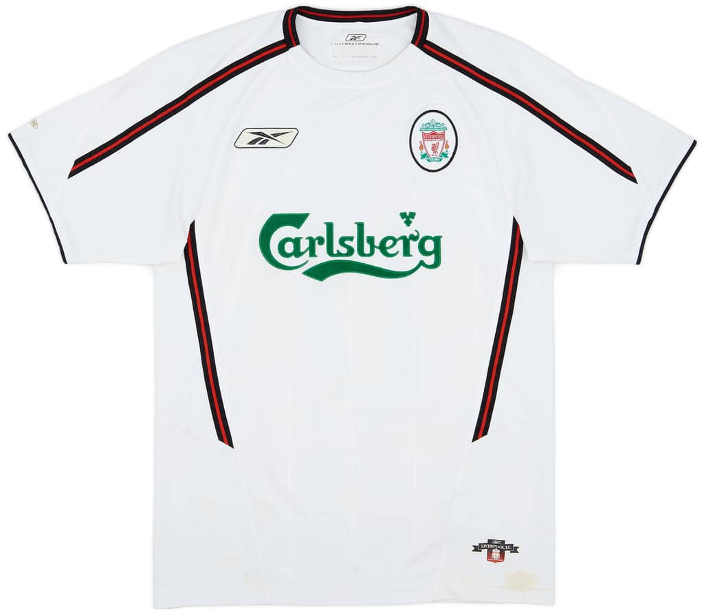 2003-04 Liverpool Away Shirt Gerrard #17 - 6/10 - (M)