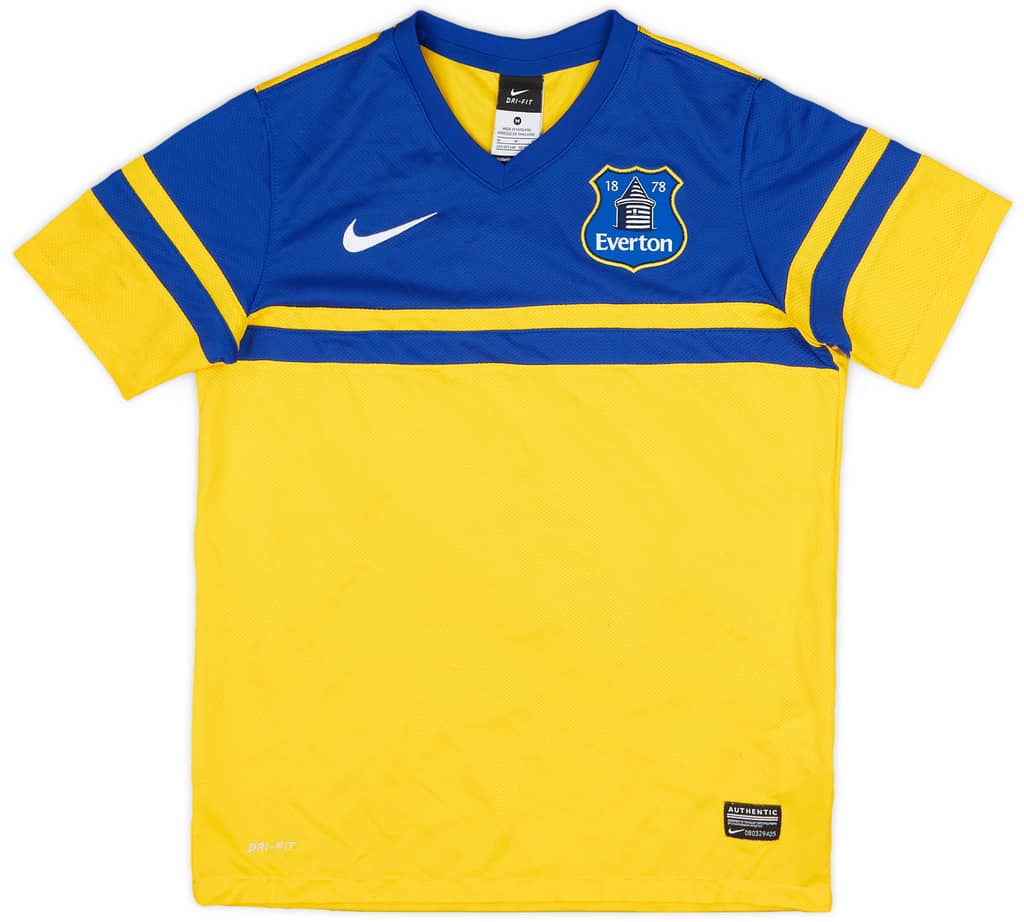 2013-14 Everton Away Shirt - 8/10 - (M.Boys)