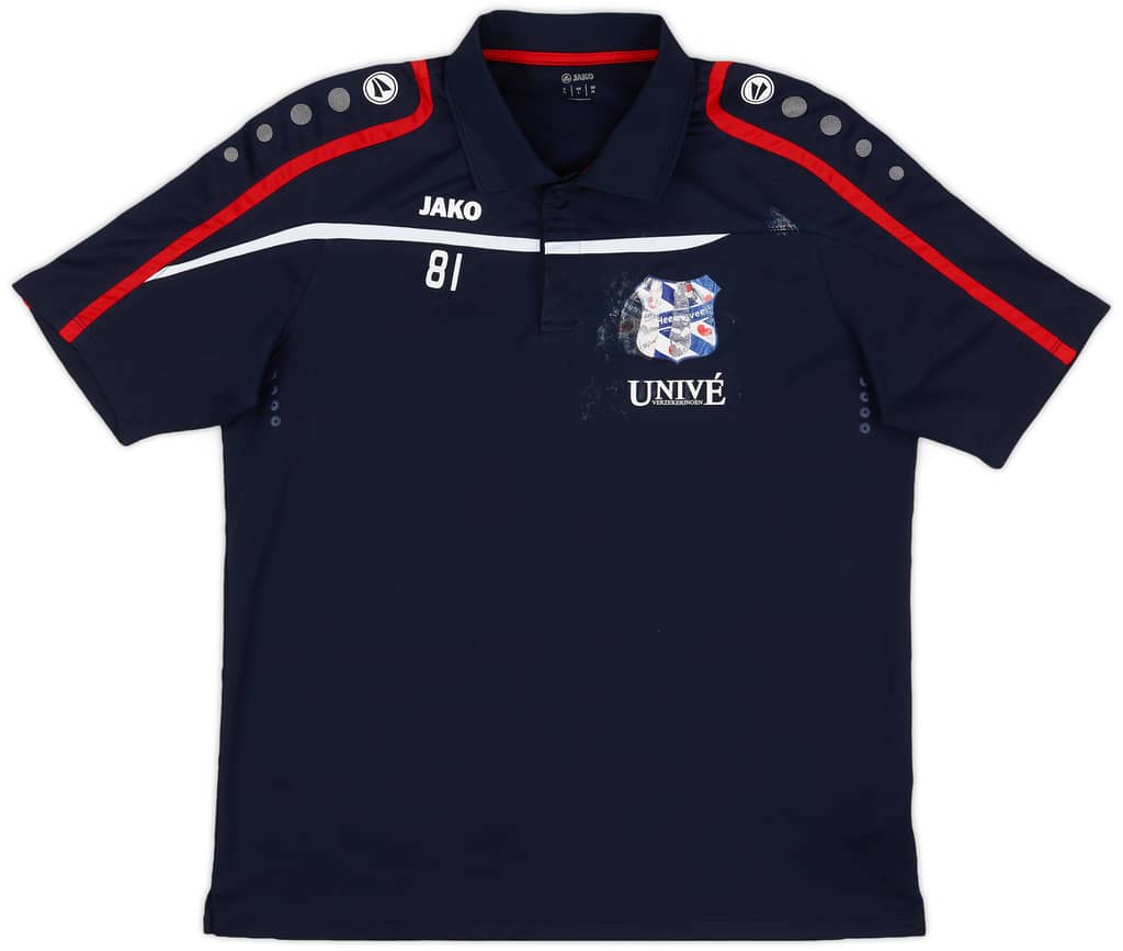 2010s Heerenveen Player Issue Jako Polo Shirt #81 - 3/10 - (L)