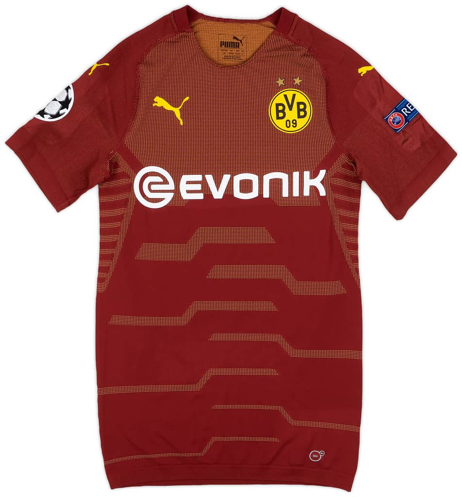 2018-19 Borussia Dortmund Player Issue Champions League Third Shirt Pulisic #22 - 8/10 - (L)