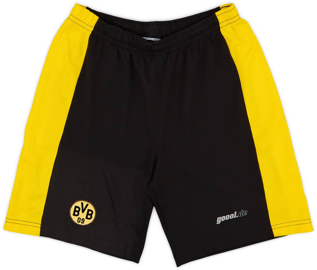 2001-02 Borussia Dortmund Home Shorts - 6/10 - (M)