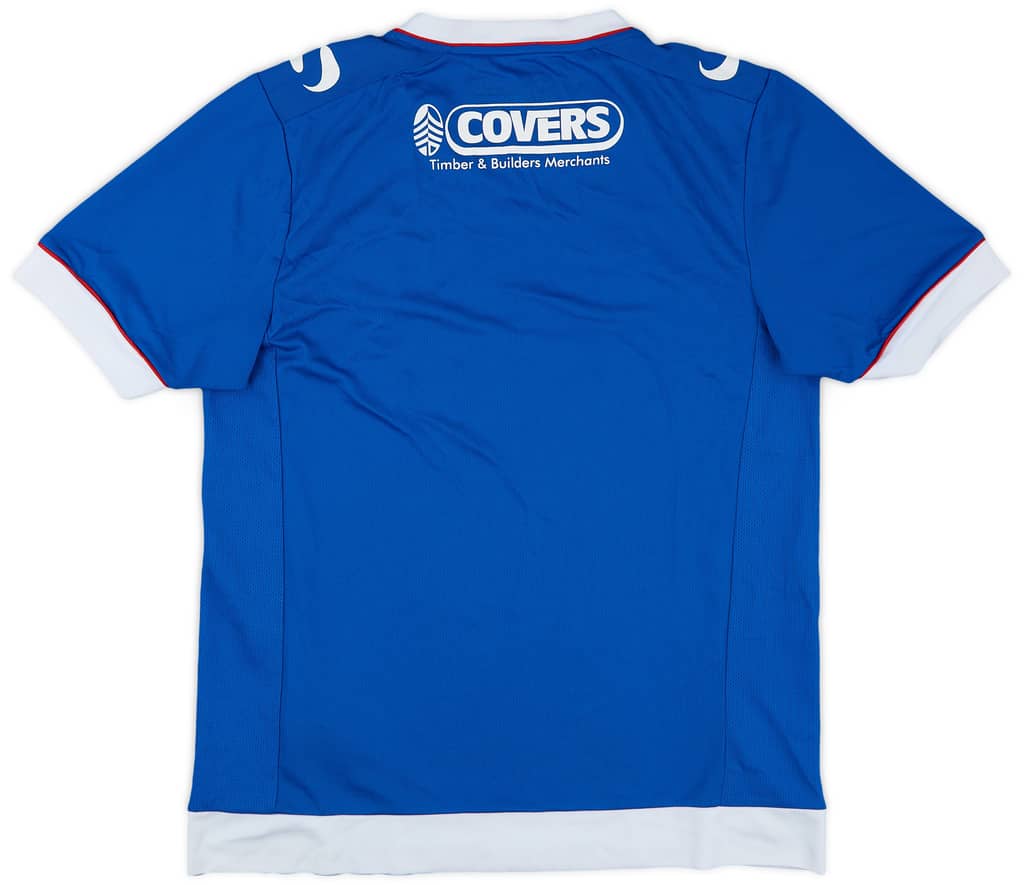 2016-17 Portsmouth Home Shirt - 9/10 - (S)