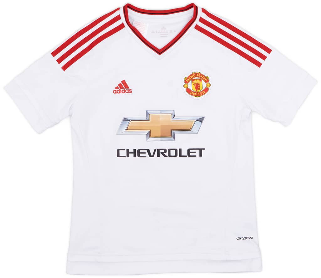 2015-16 Manchester United Away Shirt - 8/10 - (M.Boys)