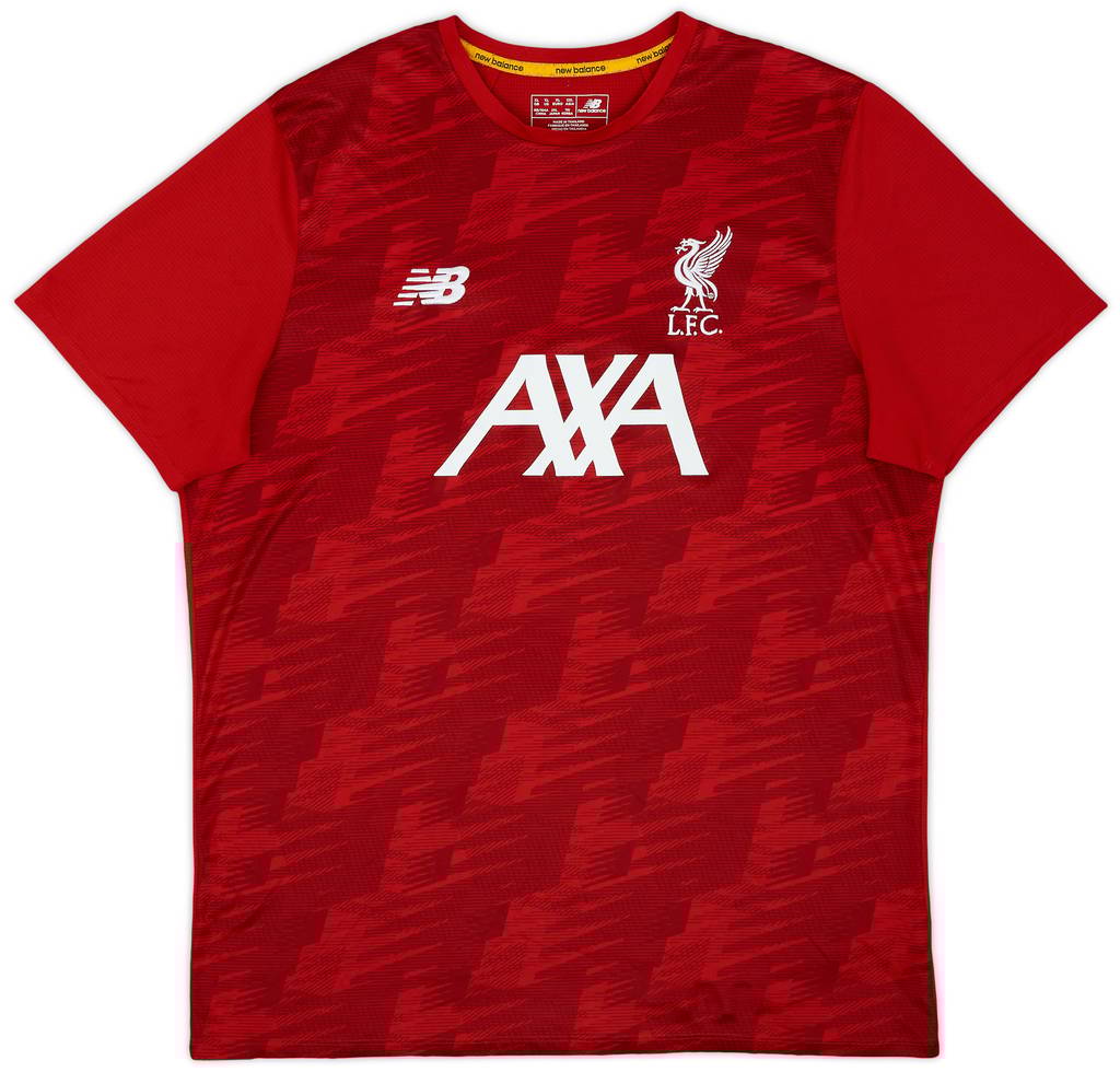 2019-20 Liverpool New Balance Training Shirt - 8/10 - (XL)
