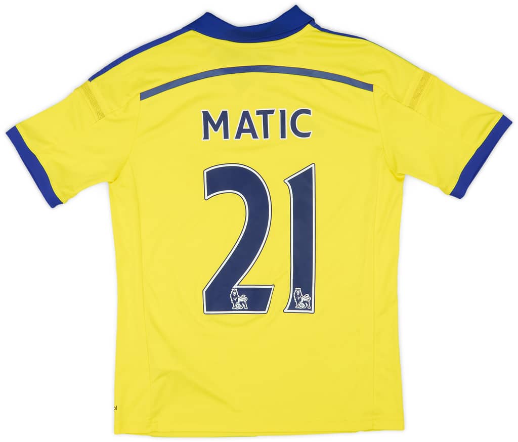 2014-15 Chelsea Away Shirt Matic #21 - 9/10 - (L.Boys)