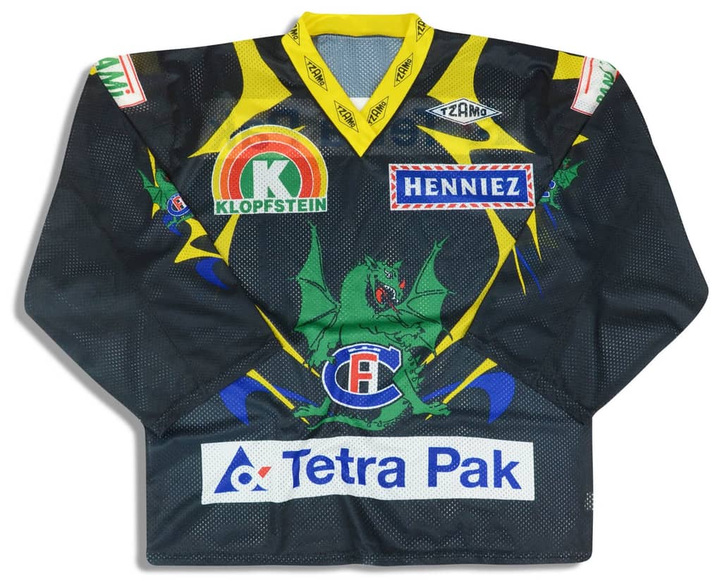 1990-91 Fribourg-Gottéron Tzamo Jersey (Home) L