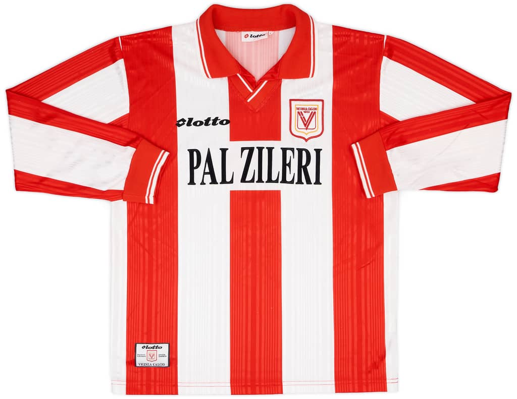 1997-98 Vicenza Match Issue Home L/S Shirt #5