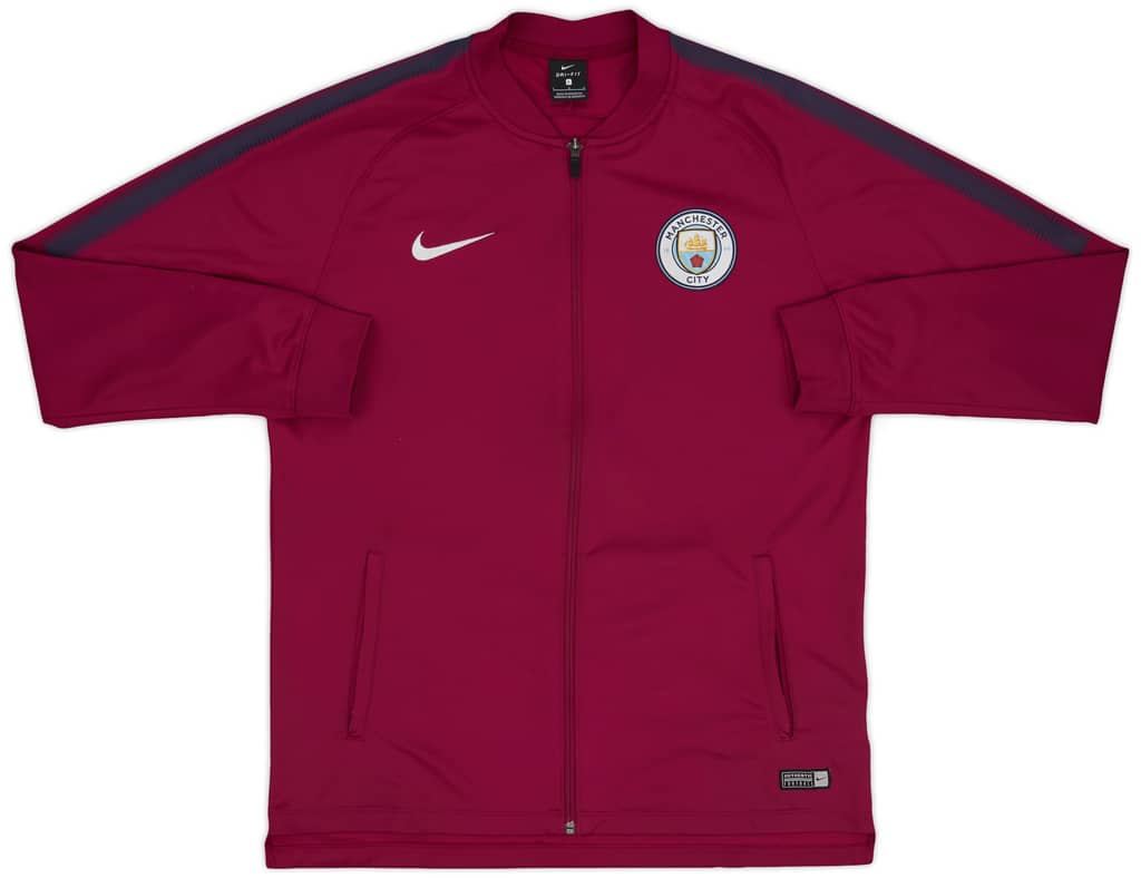 2017-18 Manchester City Nike Track Jacket - 8/10 - (L)