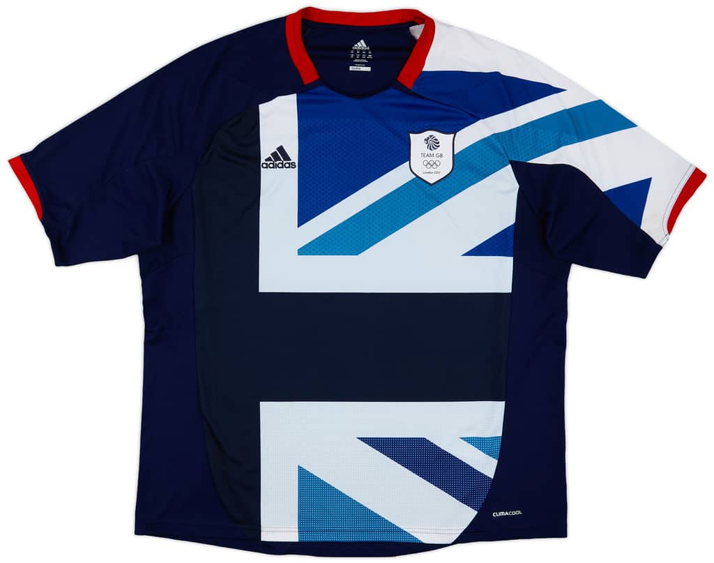 2012 Team GB Olympic Home Shirt - 8/10 - (XXL)