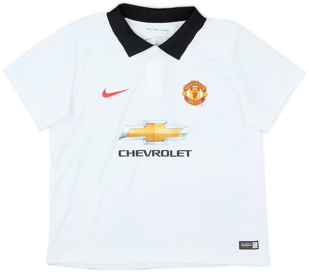 2014-15 Manchester United Away Shirt - 8/10 - (7-8 Years)