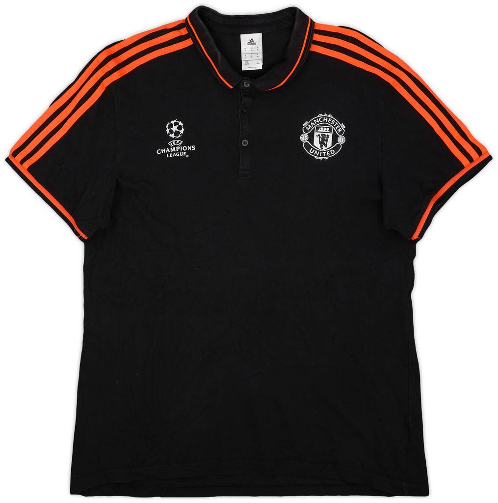 2015-16 Manchester United Champions League Polo Shirt - 7/10 - (XL)
