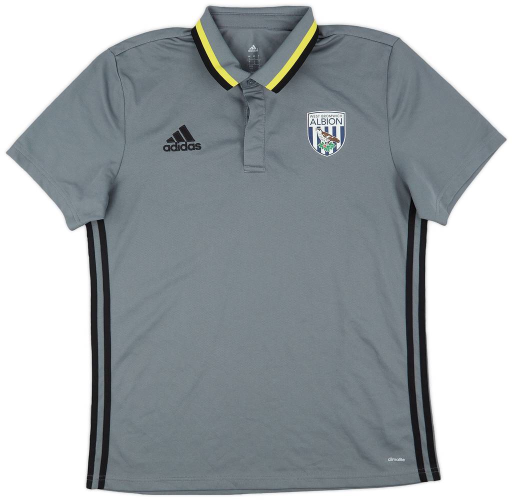 2016-17 West Brom adidas Polo Shirt - 9/10 - (L)