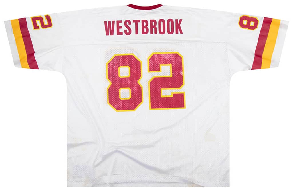 1995-00 Washington Redskins Westbrook #82 Champion Jersey (Away) XXL