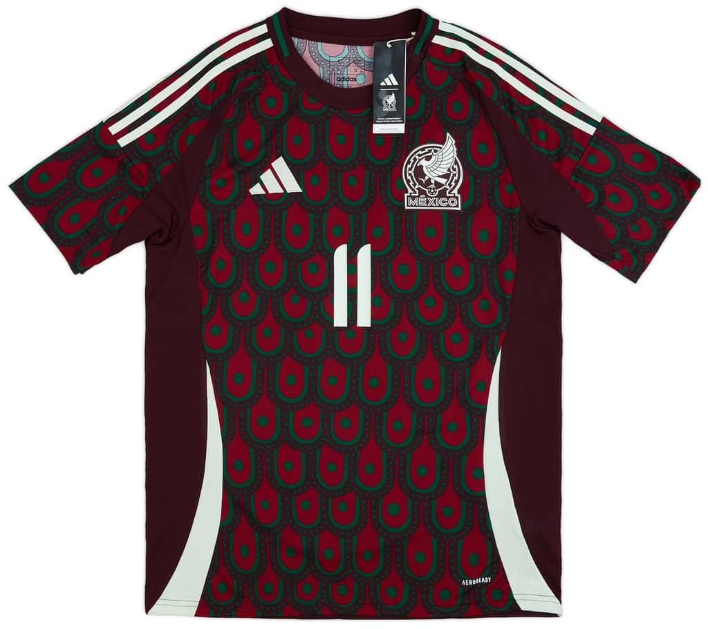 2024-25 Mexico Home Shirt S.Gimenez #11