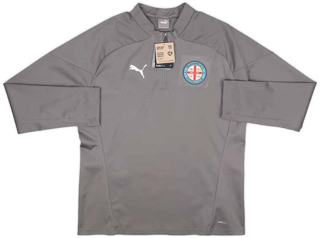 2023-24 Melbourne City Puma 1/4 Zip Rain Top