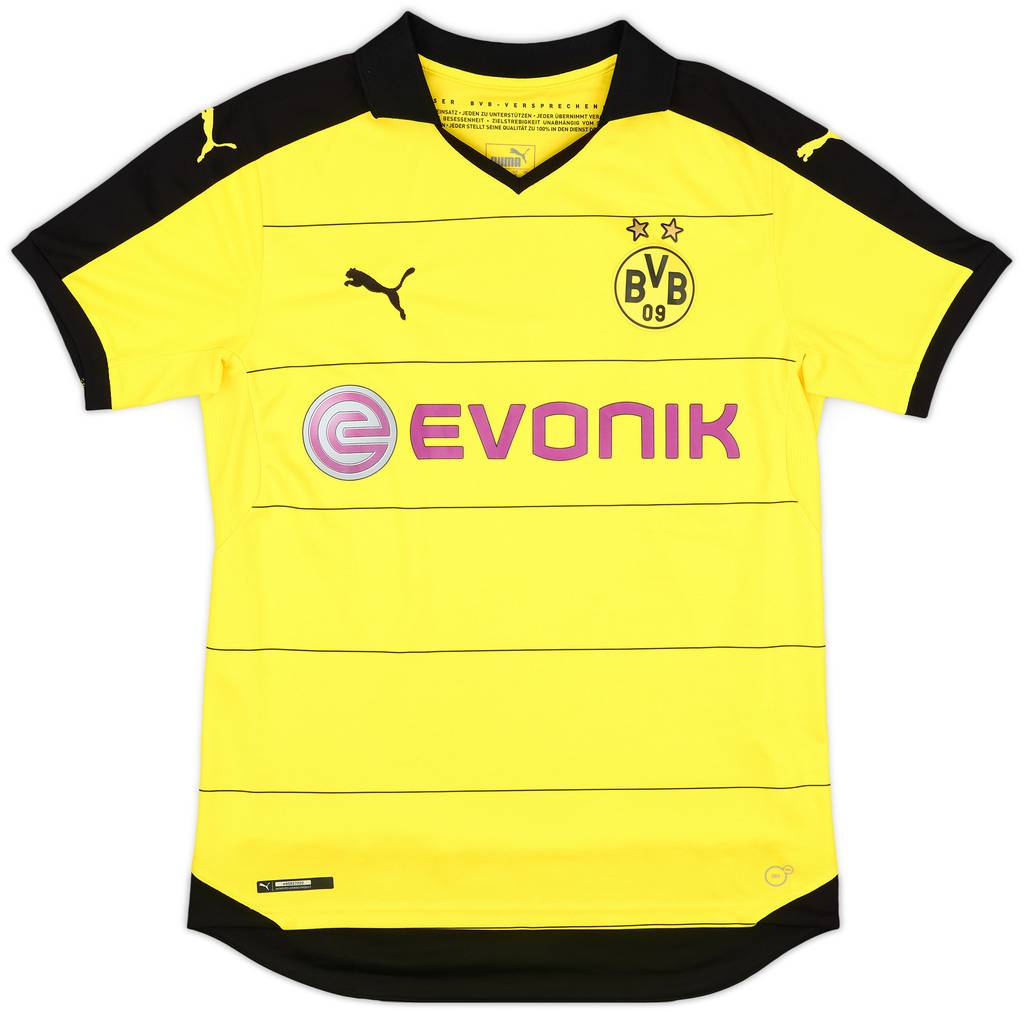 2015-16 Borussia Dortmund Home Shirt - 7/10 - (M)