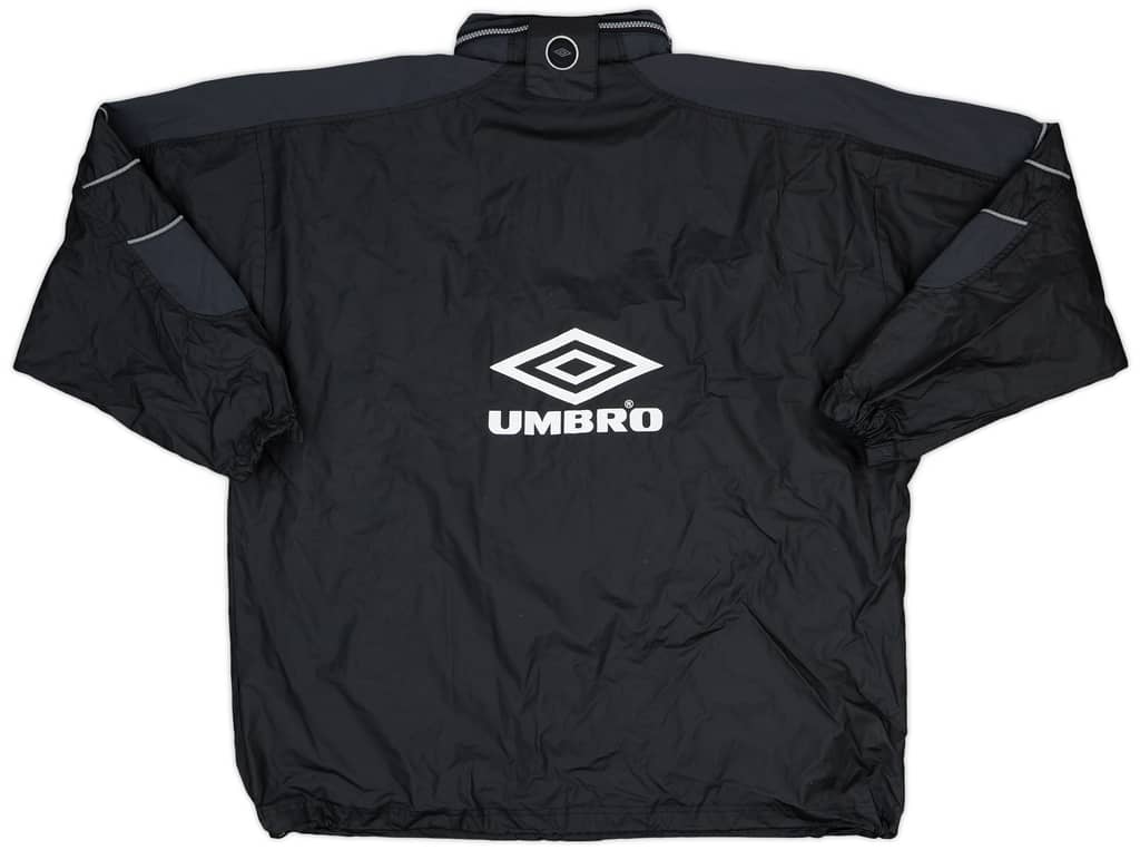 1998-00 Scotland Umbro Hooded 1/4 Zip Training Top - 8/10 - (L)