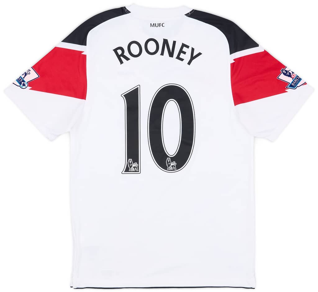 2010-12 Manchester United Away Shirt Rooney #10 - 5/10 - (S)