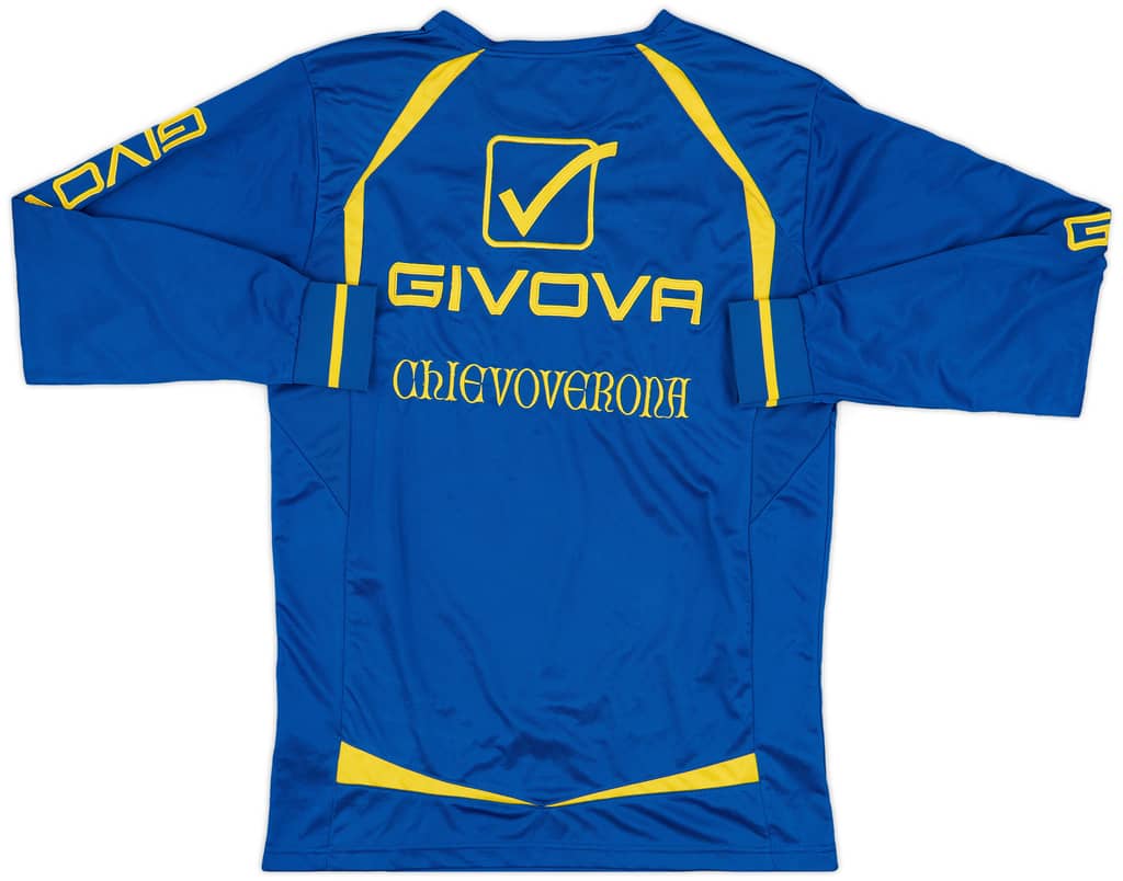 2009-10 Chievo Verona Givova Training L/S Shirt - 8/10 - (L)