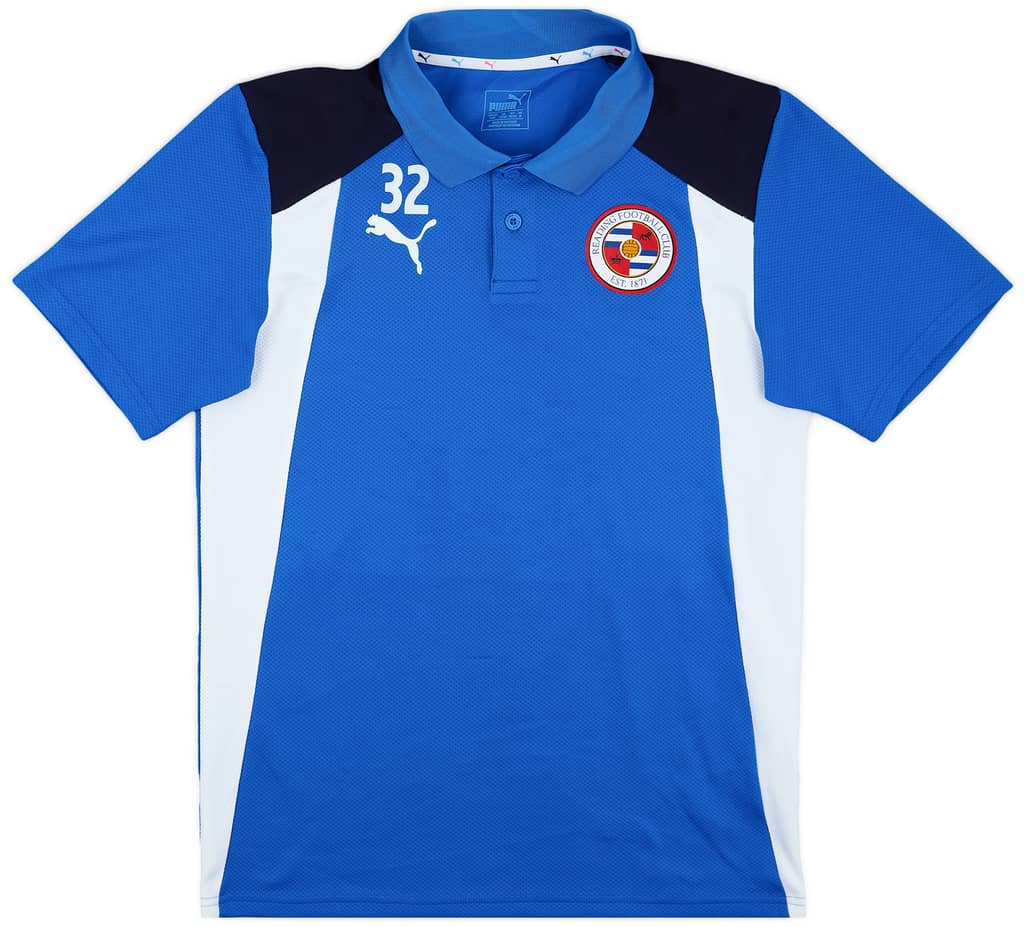 2011-12 Reading Player Issue Puma Polo Shirt #32 - 9/10 - (M)