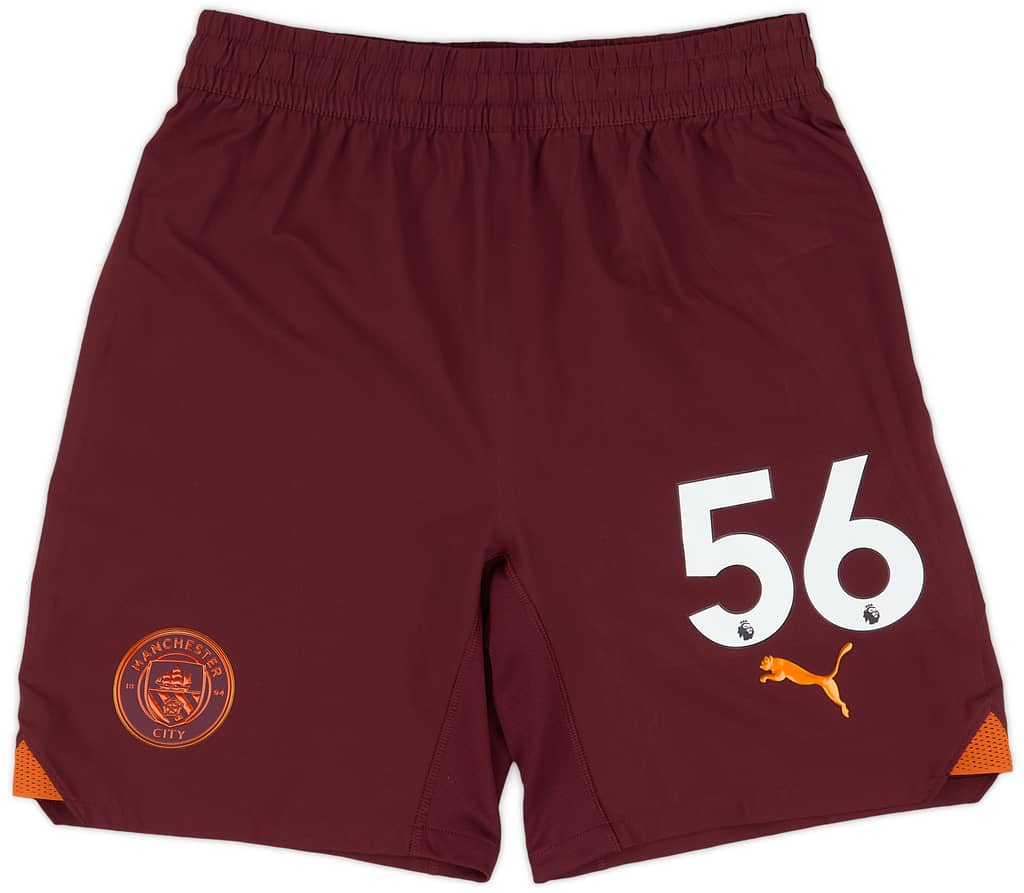 2023-24 Manchester City Match Issue Away Shorts # - 7/10 - (M)