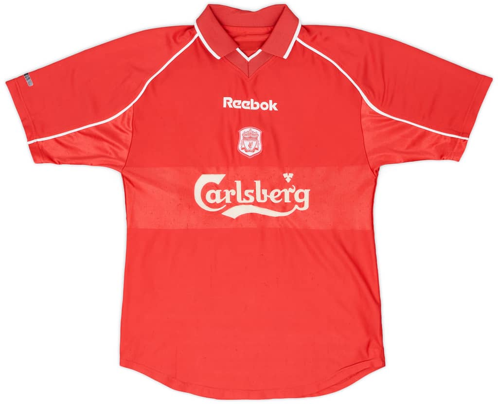 2000-02 Liverpool Home Shirt Fowler #9 - 6/10 - (Y)